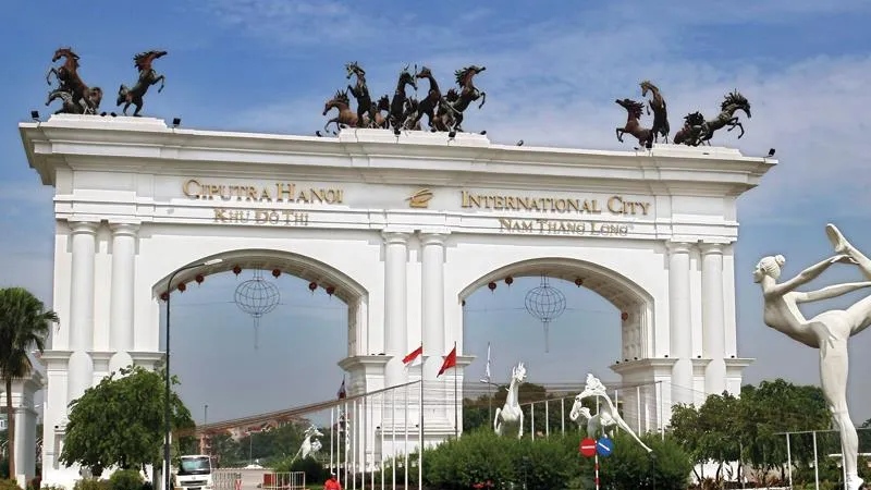 Dự án khu đô thị Ciputra tại Hà Nội được xây dựng từ vốn của nhà đầu tư Indonesia