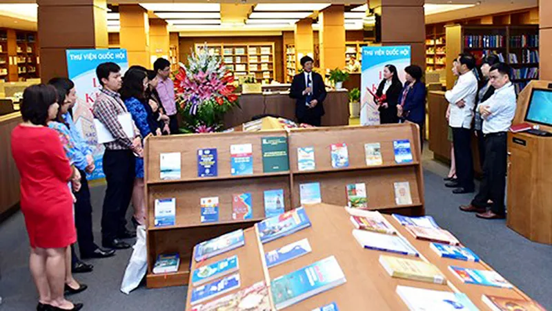 Toàn cảnh khu vực trưng bày 