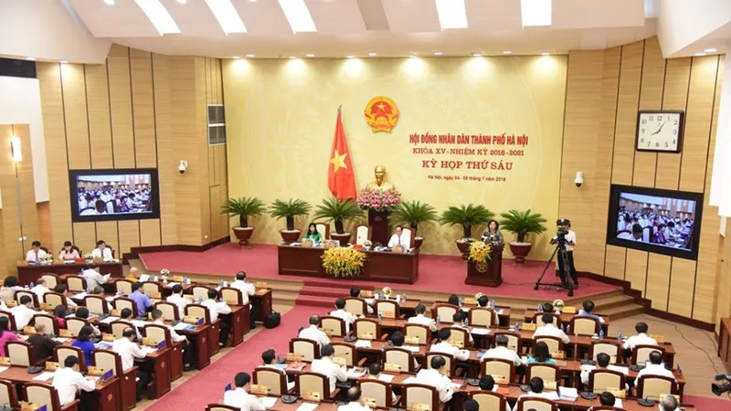 Quang cảnh phiên chất vấn 