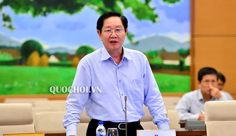 Bộ trưởng Bộ Nội vụ Lê Vĩnh Tân