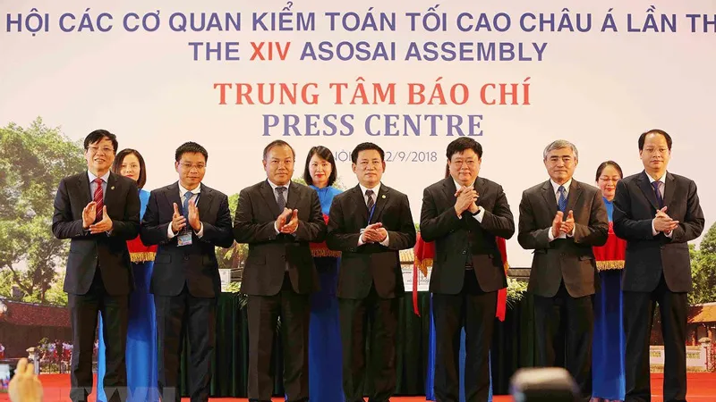 Khai trương Trung tâm Báo chí và họp báo về Đại hội ASOSAI 14 ​