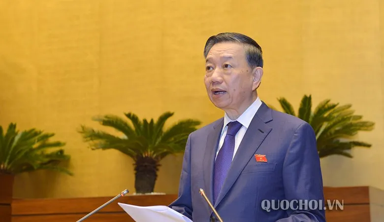 Bộ trưởng Bộ Công an Tô Lâm 