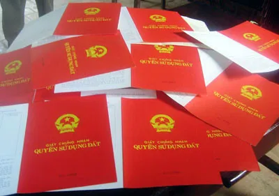 Tỷ lệ cấp giấy chứng nhận lần đầu đạt trên 97,2% tổng diện tích cần cấp ​ 