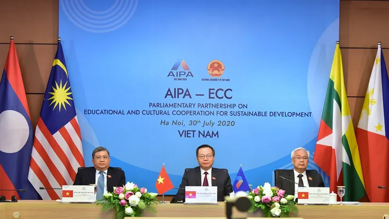 Lãnh đạo Quốc hội Việt Nam chủ trì Hội nghị từ điểm cầu Nhà Quốc hội