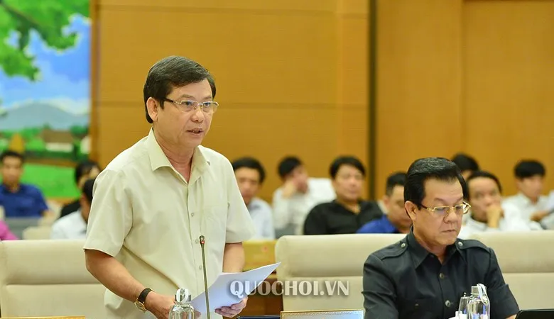 Viện trưởng Viện Kiểm sát Nhân dân Tối cao Lê Minh Trí. Ảnh: QUOCHOI