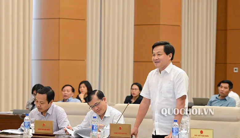 Tổng Thanh tra Chính phủ Lê Minh Khái. Ảnh: QUOCHOI