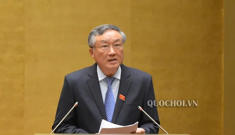 Chánh án Tòa án Nhân dân tối cao Nguyễn Hòa Bình. Ảnh: QUOCHOI.VN