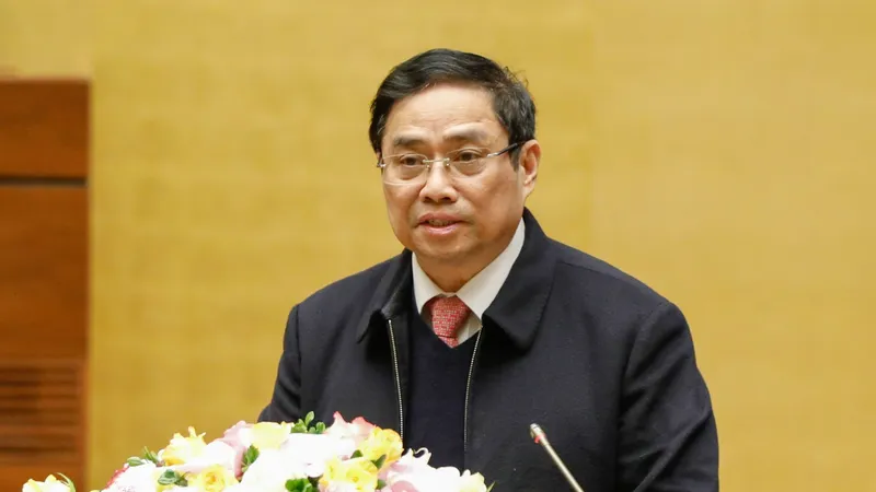 Đồng chí Phạm Minh Chính, Trưởng Ban Tổ chức Trung ương giới thiệu Hướng dẫn số 36 của Ban Tổ chức Trung ương về công tác nhân sự