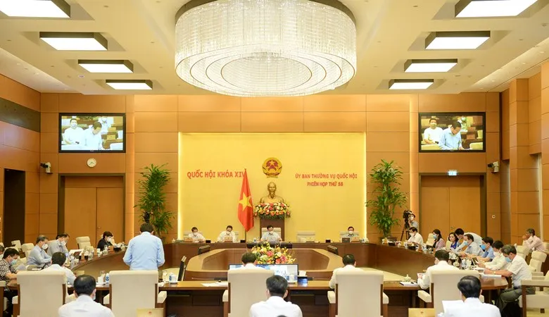 Ủy ban Thường vụ Quốc hội đã bế mạc phiên họp thứ 58 sau hai ngày làm việc nghiêm túc, khẩn trương 