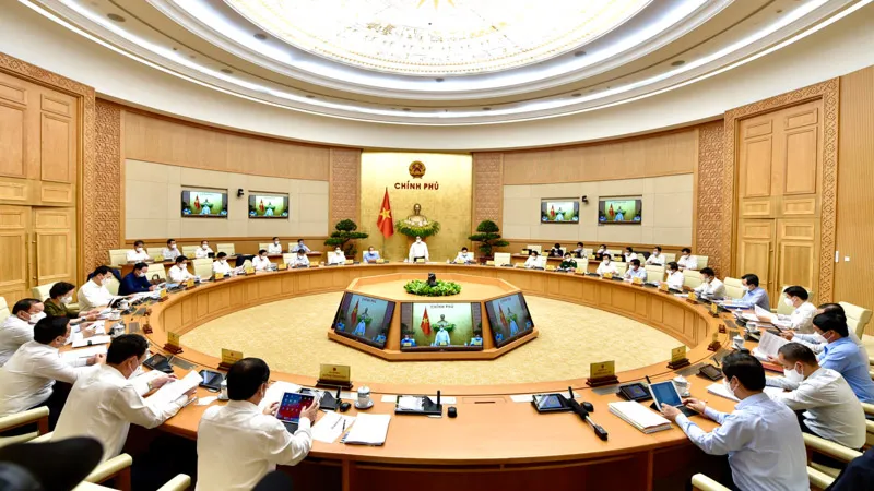 Một phiên họp của Chính phủ 