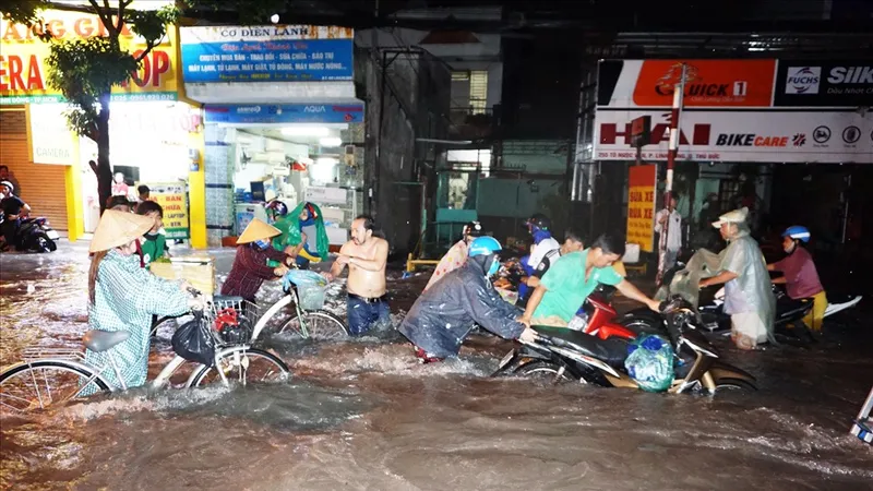 Nhiều chỉ tiêu đề ra cho Chương trình giảm ngập nước của TPHCM không đạt kế hoạch