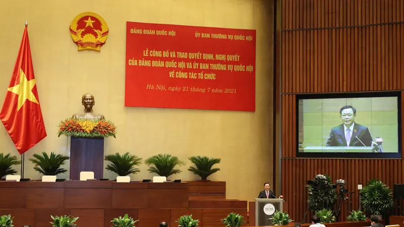 Quang cảnh buổi lễ. Ảnh: QUANG PHÚC 