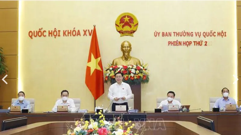 Ủy ban Thường vụ Quốc hội khai mạc phiên họp thường kỳ đầu tiên
