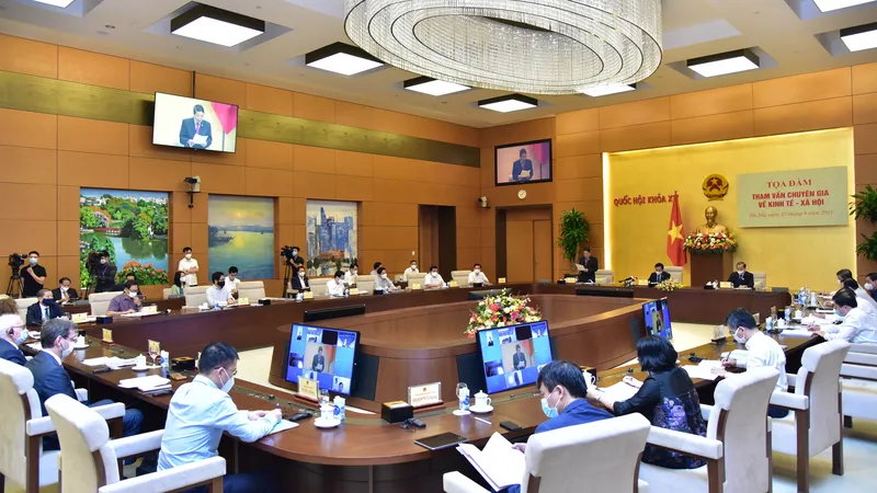 Quang cảnh toạ đàm 