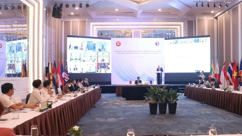 Toàn cảnh Hội nghị tại điểm cầu Việt Nam 
