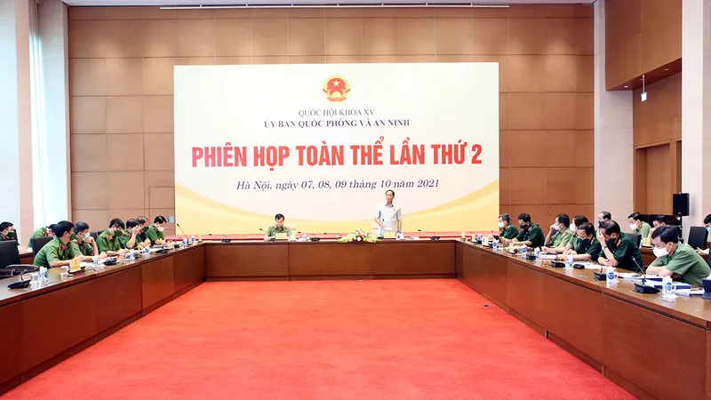 Toàn cảnh phiên họp 