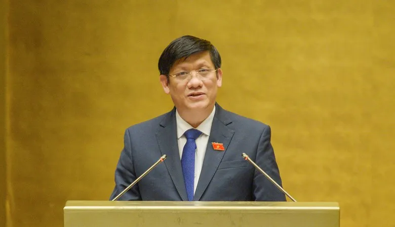 Bộ trưởng Bộ Y tế Nguyễn Thanh Long. Ảnh: QUANG PHÚC