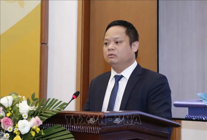Phó Chủ nhiệm Văn phòng Quốc hội Vũ Minh Tuấn. Ảnh: TTXVN