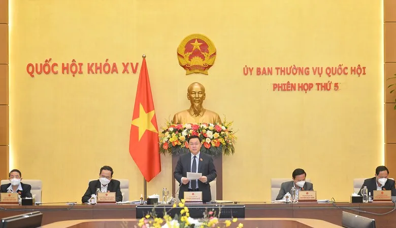 Ủy ban Thường vụ Quốc hội khai mạc phiên họp thứ 5
