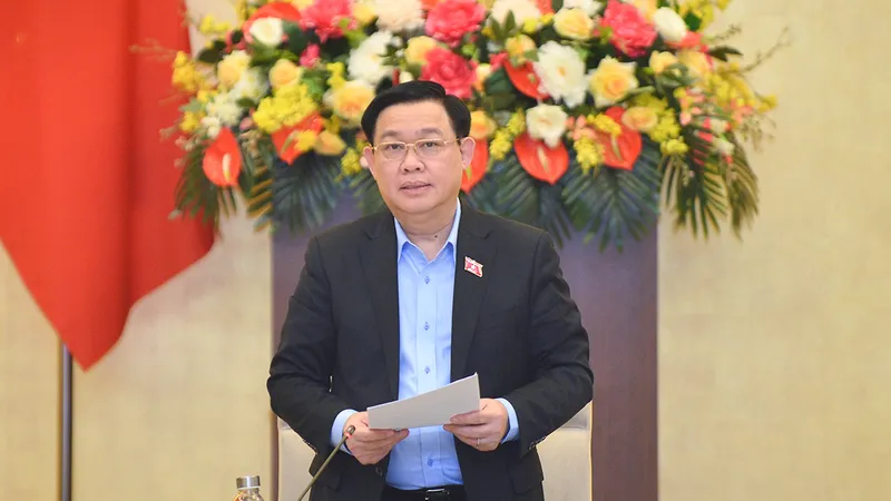 Chủ tịch Quốc hội Vương Đình Huệ