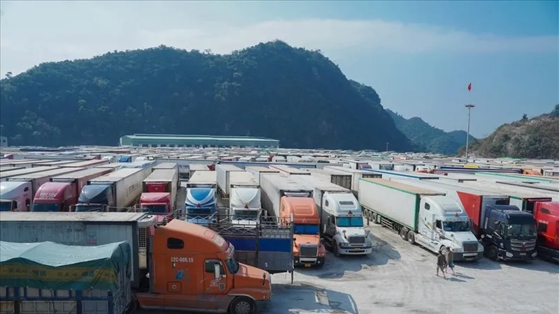 Tình trạng ùn tắc nông sản xuất khẩu tại các cửa khẩu biên giới phía Bắc thường xuyên xảy ra