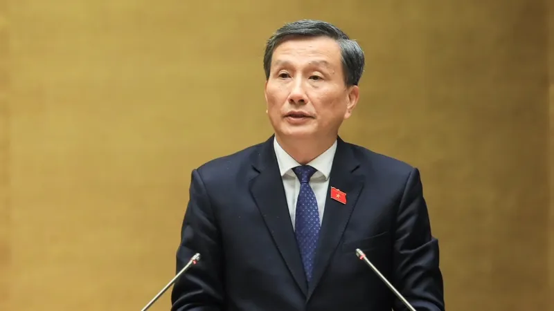 Chủ nhiệm Ủy ban Khoa học, Công nghệ và Môi trường Lê Quang Huy. Ảnh: QUANG PHÚC 