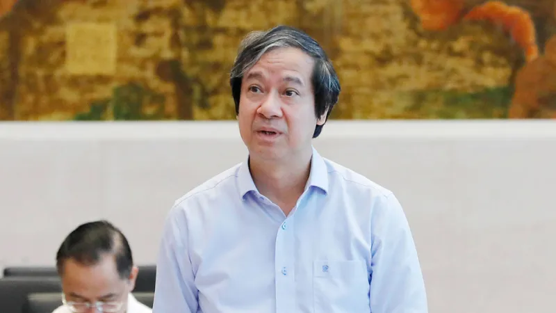 Bộ trưởng Bộ GD-ĐT: “Đa số ý kiến đồng tình phân hạng giáo viên"