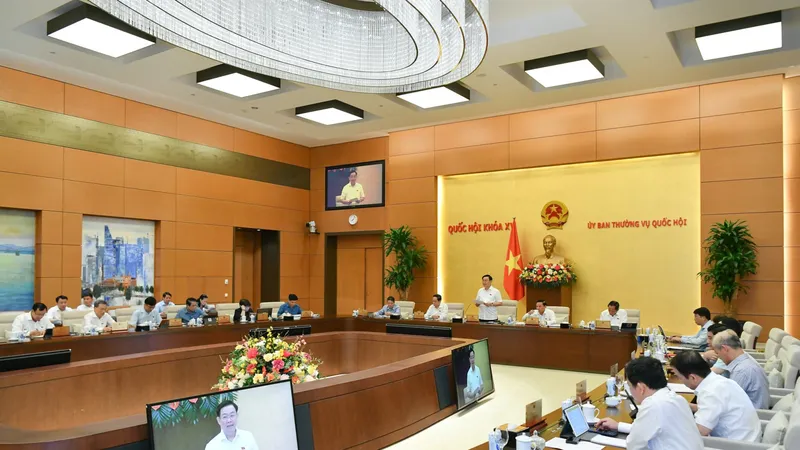 Quang cảnh phiên họp 