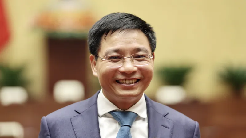 Tân Bộ trưởng Bộ GTVT Nguyễn Văn Thắng. Ảnh: QUANG PHÚC