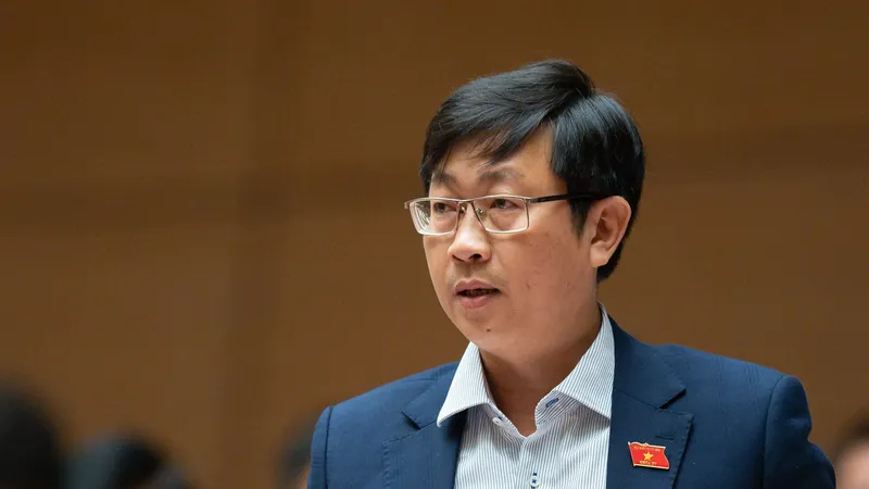 ĐB Nguyễn Hữu Thông (Bình Thuận). Ảnh: QUANG PHÚC