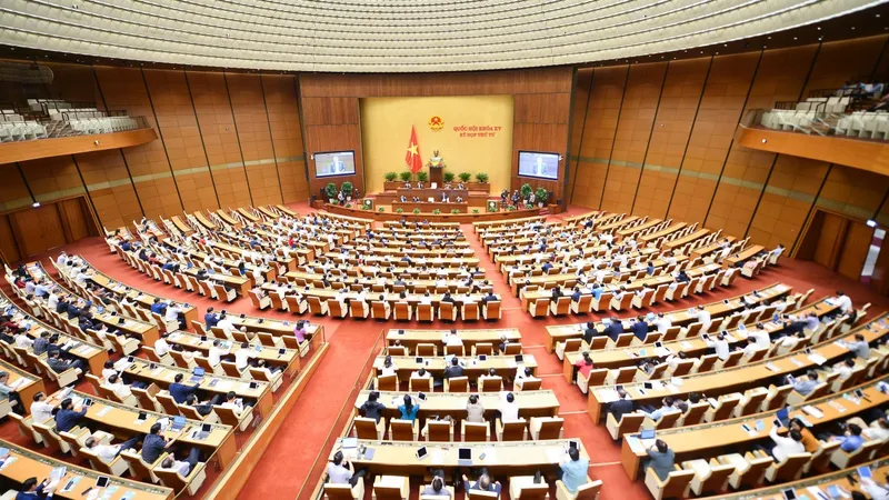 Quang cảnh phiên họp 