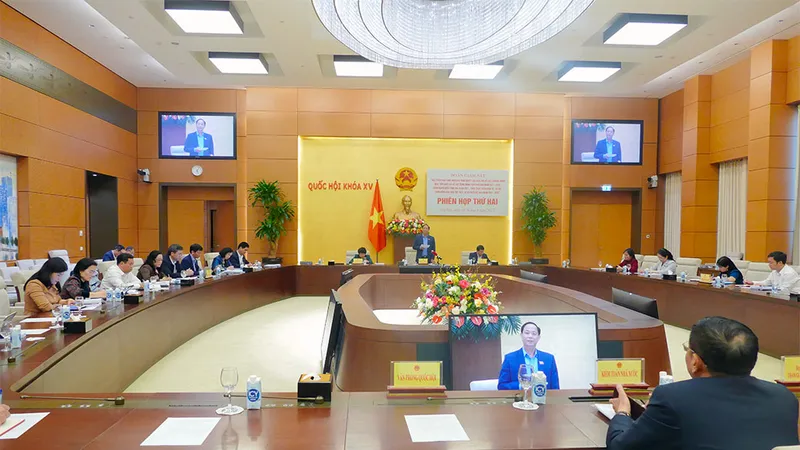 Quang cảnh phiên họp 