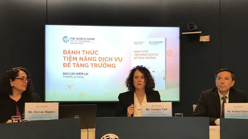 Bà Carolyn Turk, Giám đốc WB tại Việt Nam nhận định: “Việt Nam còn dư địa để triển khai các biện pháp nhằm thúc đẩy tăng trưởng”.