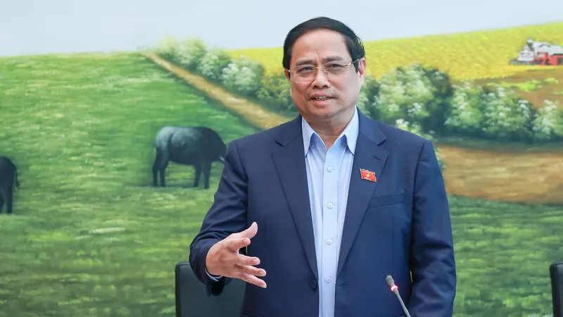 Thủ tướng Chính phủ Phạm Minh Chính 