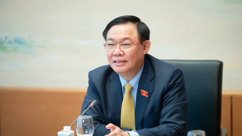 Chủ tịch Quốc hội Vương Đình Huệ 