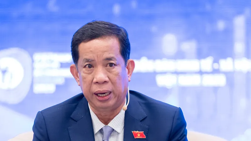 Phó Chủ nhiệm Ủy ban Xã hội Đặng Thuần Phong. Ảnh: QUANG PHÚC 