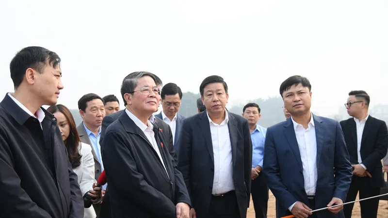 Phó Chủ tịch Quốc hội Nguyễn Đức Hải dẫn đầu đoàn giám sát của Quốc hội khảo sát thực tế