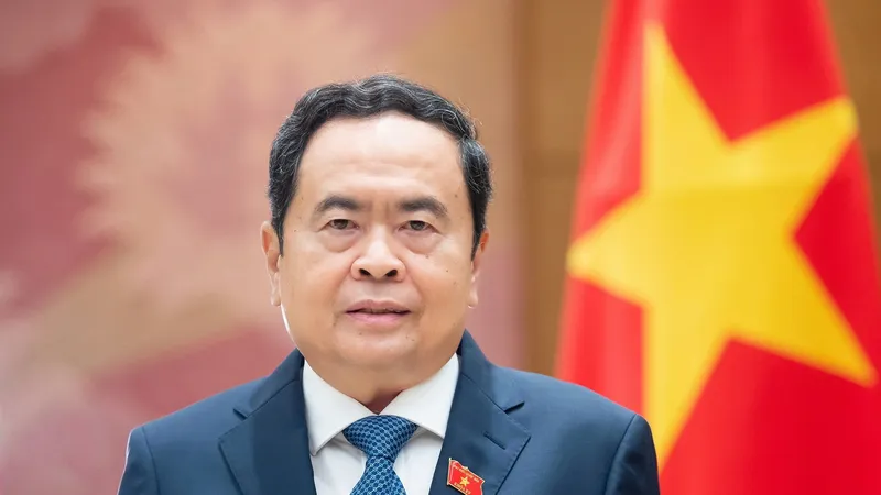 Tân Chủ tịch Quốc hội Trần Thanh Mẫn. Ảnh: QUANG PHÚC 
