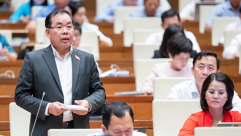 ĐB Nguyễn Quang Huân (Bình Dương). Ảnh: QUANG PHÚC