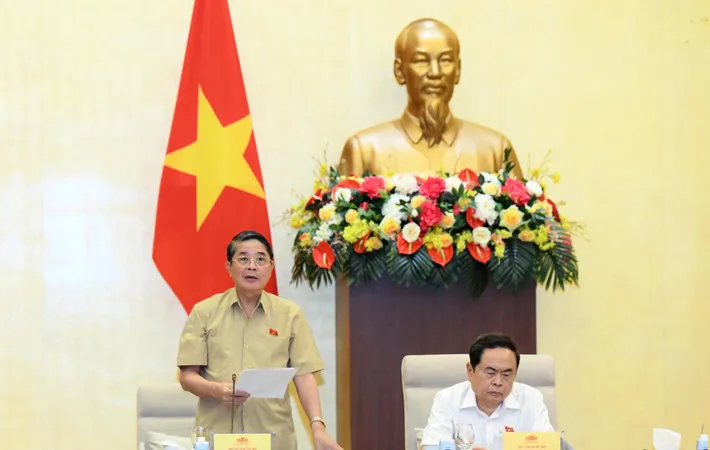 Phó Chủ tịch Quốc hội Nguyễn Đức Hải kết luận nội dung thảo luận 