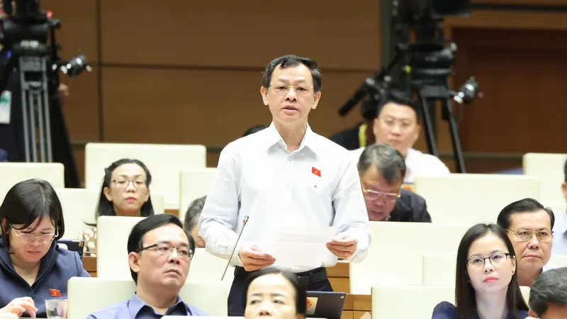 Quang cảnh phiên họp toàn thể của Quốc hội. Ảnh minh họa