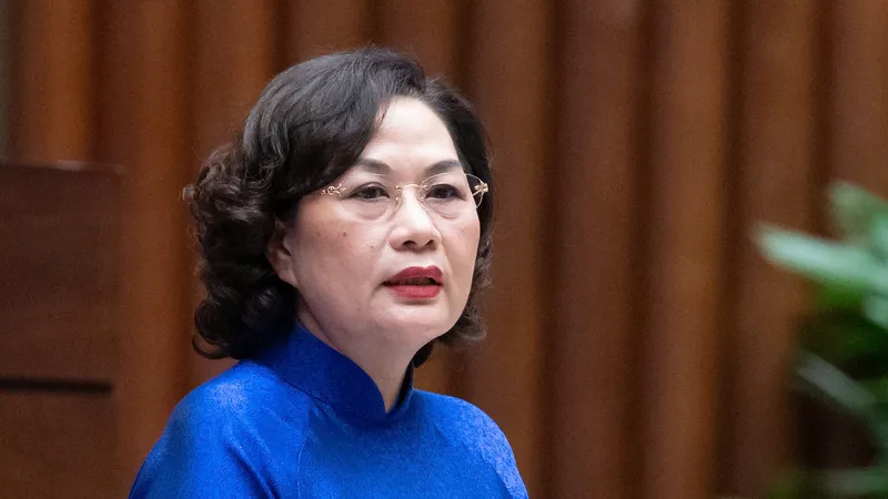 Thống đốc Ngân hàng Nhà nước Nguyễn Thị Hồng. Ảnh: QUANG PHÚC 