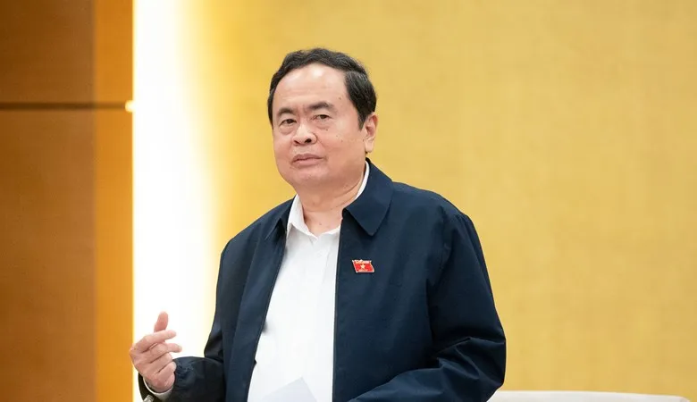 Chủ tịch Quốc hội Trần Thanh Mẫn chủ trì tổng kết công tác phối hợp giữa Đảng đoàn Quốc hội và Đảng ủy cơ quan Văn phòng Quốc hội