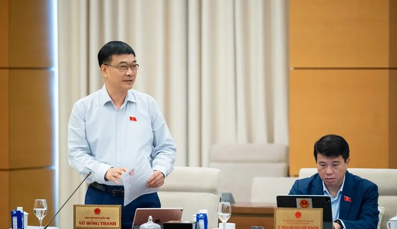 Phó Chủ tịch Quốc hội Vũ Hồng Thanh tổng kết nội dung thảo luận 