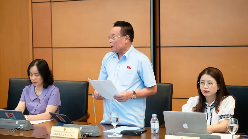 ĐB Nguyễn Như So (Bắc Ninh) thảo luận