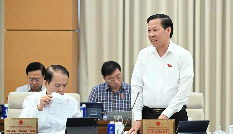 Chủ nhiệm Ủy ban Kinh tế và Tài chính Phan Văn Mãi
