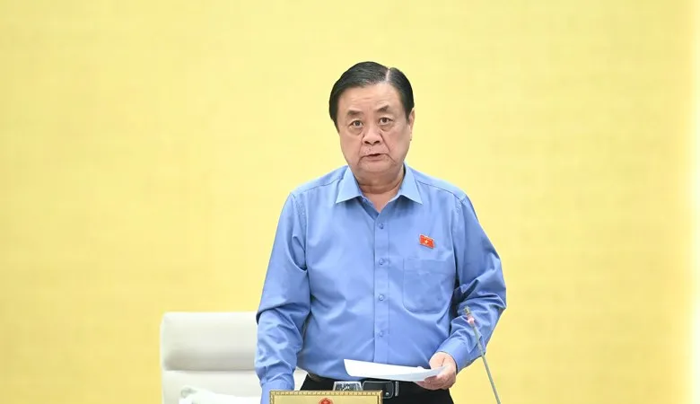 Phó Chủ tịch Quốc hội Lê Minh Hoan điều hành phiên họp 