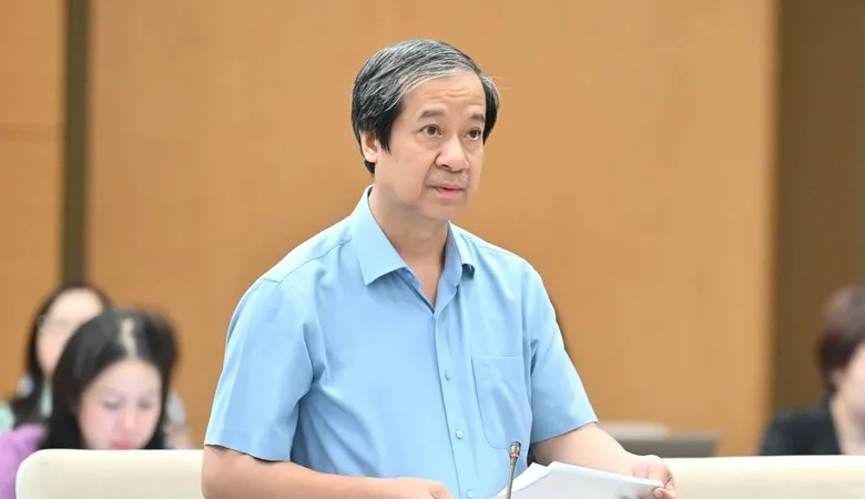 Bộ trưởng Bộ GD-ĐT Nguyễn Kim Sơn giải trình về Luật Giáo dục đại học (sửa đổi)