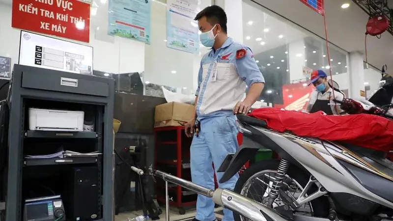 Quy định về khí thải xe mô tô, xe gắn máy được siết chặt hơn đối với TP Hà Nội, TPHCM 