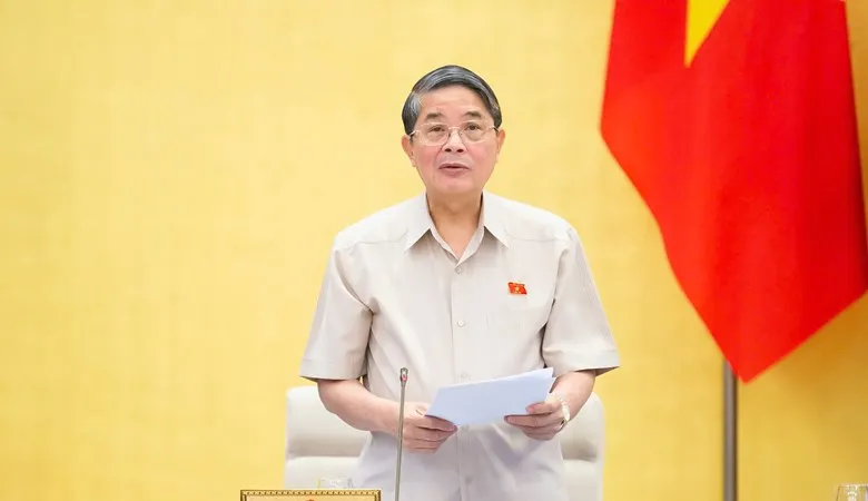 Phó Chủ tịch Quốc hội Nguyễn Đức Hải điều hành phiên họp 